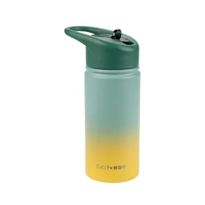 Skip Hop Stainless Steel Water Bottle with Straw - Ombrأ© Green