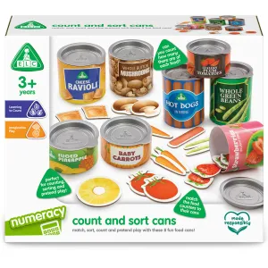Count and Sort Cans Game