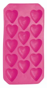 Kitchencraft Barcraft Flexible Heart Shape Ice Cube Tray