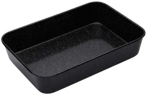 Masterclass Vitreous Enamel Roasting Pan, 40 X 28 X 7.5 Cm