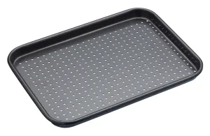 Kitchencraft Masterclass Crusty Bake Non-Stick Baking Tray, 24Cm X 18Cm