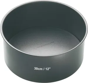 Kitchencraft Masterclass Non-Stick 30Cm Loose Base Deep Cake Pan 