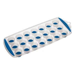 Kitchencraft Blue Pop Out Flexible Ice Cube Tray 