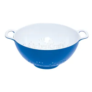Kitchencraft Colourworks Small Blue Melamine Colander