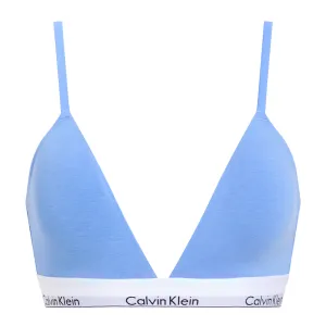 Calvin Klein Icon Cotton Modal Lightly Lined Triangle Bralette Blue