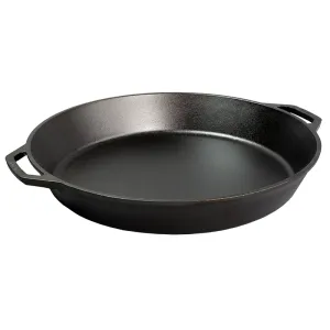Lodge 43.20cm Logic Pre-Seasoned Cast Iron Skillet (Black)