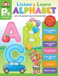 Listen and Learn: Alphabet, Grade K Workbook