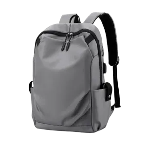 Heroic Backpack Bag for 15.6" Laptops - 1x Front Pocket - Padded Sleeve - Grey