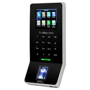 ZKTeco (SA40/ID) BioPro Fingerprint Access Control Terminal, 2.4" TFT Color Screen, Touch keys