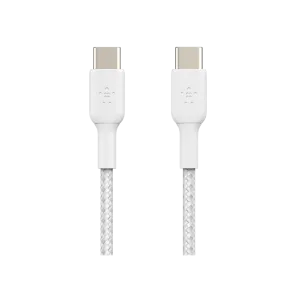 Belkin (CAB004bt1MWH) BoostCharge USB-C to USB-C Charge and Syncing Cable 60W - 1m - White