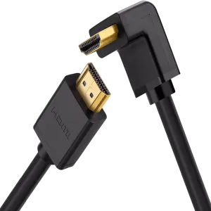 UGreen (10173) HDMI to HDMI 90 Degree Cable (M-M) - 2m - Black