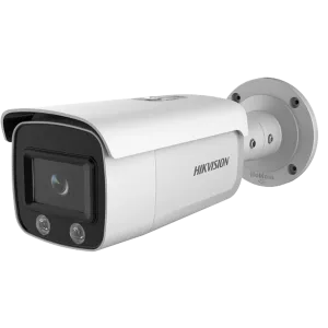 Hikvision (DS-2CD2T47G1-L) 4mm 4MP ColorVu Fixed Bullet Network Camera - White