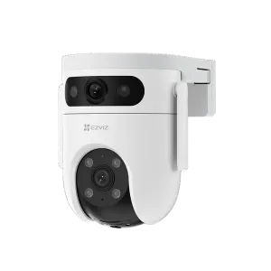 EZVIZ (CS-H9c) Dual-Lens Pan and Tilt Wi-Fi Camera - Color Nightvision- 5MP - Black