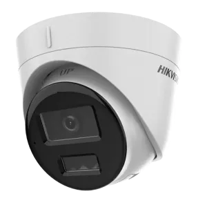 Hikvision (DS-2CD1343G2-LIU) 2.8mm 4MP Smart Hybrid Light Fixed Turret Network Camera, Mic - White