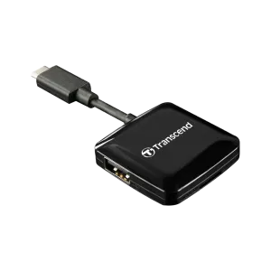 Transcend (TS-RDC2K) USB-C Card Reader - Black