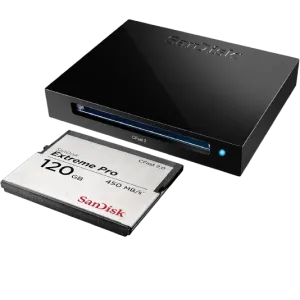 SanDisk (SDDR-299-G46) Extreme PRO CFast 2.0 USB3.0 Card Reader-Writer - Black