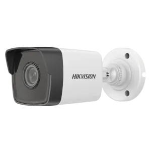 Hikvision (DS-2CD1023G0E-I) 4mm 2MP EXIR Bullet Network Camera with 30m IR Range - Black on White