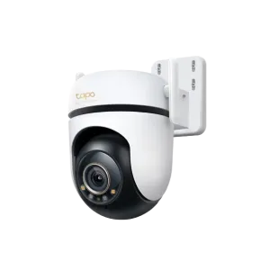 TP-Link (Tapo-C530WS) Outdoor Pan/Tilt Security Wi-Fi Camera - Mic - Color Nightvision - White