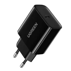 UGreen (10191) 20W USB-C Wall Charger - Black