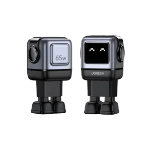 UGreen (25685B) UNO 65W GaN Tech Chip - 2x USB-C - LED - Grey