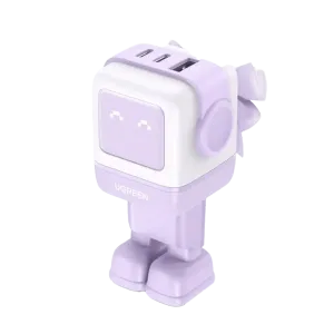 UGreen (35291) UNO 65W GaN Tech Chip - 2x USB-C - LED - Purple