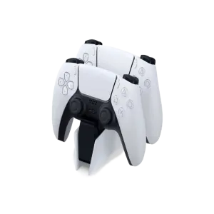 Sony (CFI-ZDS1) DualSense Charging Station for PS5 Controllers - 1Yr - White & Black