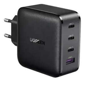 UGreen (70774) 65W 4Ports USB-C Wall Charger - Black