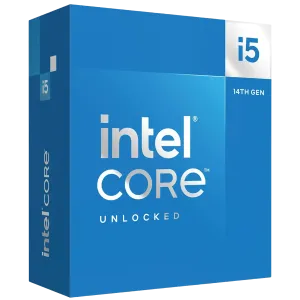 Intel (CM8071504821014) Core i5-14600KF Up to 5.30GHz 24MbC, 14 Cores, 20 Threads - LGA1700