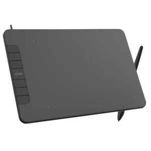 VEIKK (VK640) 6 x 4 Inch Graphic Tablet for Drawing & Painting - Black