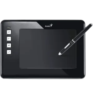 Genius EasyPen (M406W) 4 x 6 Wireless Graphic Tablet With Battery-Free Cordless Pen - Black