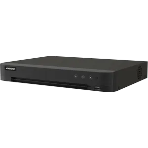 Hikvision (iDS-7216HQHI-M1/XT) DS-7200 Series 16 Channel 5MP, 1U, H.265 AcuSense DVR - Black