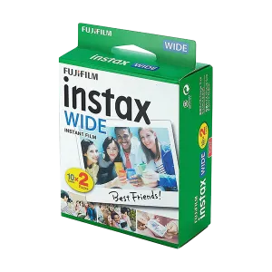 FUJIFILM INSTAX WIDE Instant Film. 2x Pack of 10 Sheets