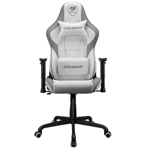Cougar (CGR-ELI-WHB) Armor Elite Ergonomic Adjustable Gaming Chair, PVC Leather - White 