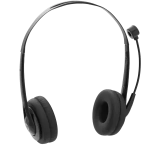 HP (T1A67AA) Wired Stereo Headphones - USB - Black