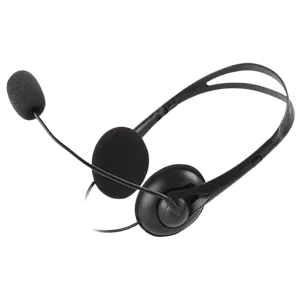 A4Tech (HS-6) iChat Headset - Lightweight design - Black