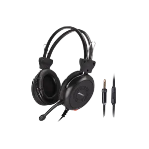 A4Tech (HS-30i) ComfortFit Stereo Headset with 4Pin Jack - Black
