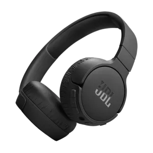 JBL Tune 670 Wireless On-Ear 32mm Headphones, ANC, Bluetooth, 1Y - Black
