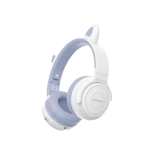 Promate ( Panda.Liliac ) KidSafe Kawaii Style Wireless Kids Headsets - Purple 