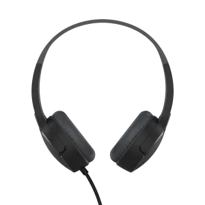 Belkin (AUD004btBK) Soundform Mini Kids Wired Headset with Aux port - Black