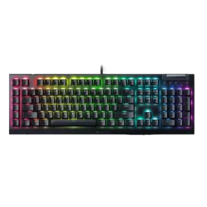 Razer (RZ03-04700100-R3M1) Blackwidow V4 X Mechanical Wired Gaming Keyboard - Green Switch - Black
