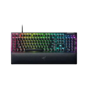Razer (RZ03-04690100-R3M1) Blackwidow V4 Mechanical Wired Gaming Keyboard - Green Switches - Black