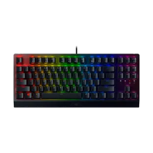Razer (RZ03-03491800-R3M1) Blackwidow V3 Tenkeyless Mechanical Wired Keyboard, Yellow Switch - Black