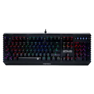 Fantech (MK884) Optiluxs RGB Optical Switch Keyboard - 0.2Ms Response - All Keys Anti-Ghost