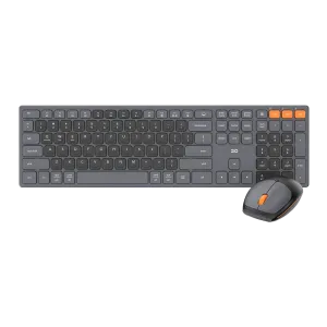 Fantech (WK895) Go Pop Wireless Desktop Keyboard & Mouse Combo - US Layout - Black