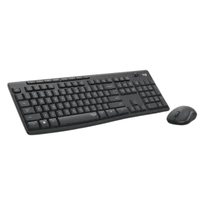 Logitech (920-009801) MK295 Silent Wireless Keyboard and Mouse Combo, AR/US Layout - Black