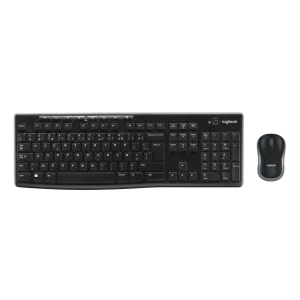 Logitech (920-004510) MK270 Wireless Multimedia Keyboard & Mouse Combo - FR Layout - Black