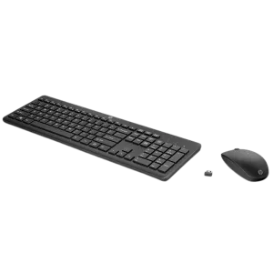 HP (18H24AA#ABV) 230 Wireless Keyboard and Mouse Combo - AR Layout - Black