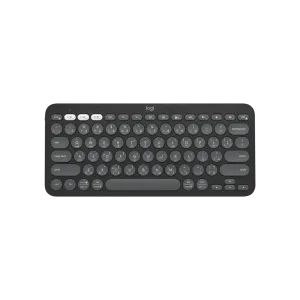 Logitech (920-011867) K380S Pebble Keys 2 Wireless Keyboard for Mac- US Layout - Backlit - Black