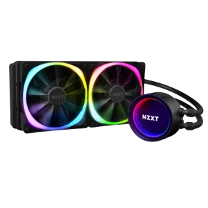 NZXT (RL-KRX53-R1) Kraken X53 RGB 240mm Liquid Cooler for all AMD & Intel Sockets - Black
