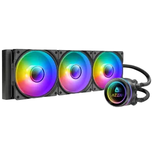 Azza (LCAZ-360C-ARGB) Galeforce 360 V.2 ARGB Liquid Cooling - Aura Sync RGB - Black